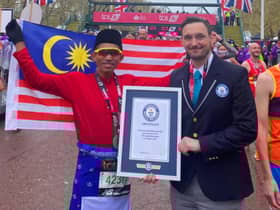 Pelari negara pecah rekod Guinness World Records acara maraton berbaju Melayu