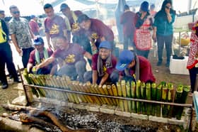 Villagers prep feast for three state govt Aidilfitri open house locations