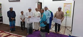Gombak Setia hands out RM16,000 to seven suraus for Ramadan prog