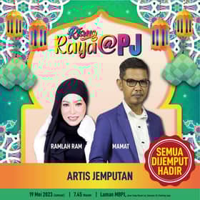 Ramlah Ram meriahkan rumah terbuka MBPJ, orang ramai dijemput hadir