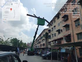 RM50,000 diperuntuk baik pulih bumbung, palung air Flat Taman Puchong Permai