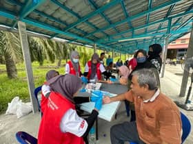 Free health screening at Bukit Melawati JER prog