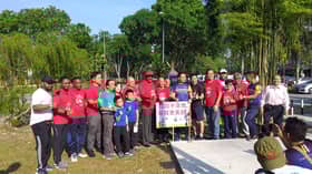Lebih 500 meriahkan program Fun Walk Clean and Green DUN Sentosa