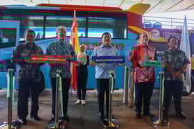 观光巴士“呵呵”雪邦县先跑  市会主席欢迎国内外游客到来探索