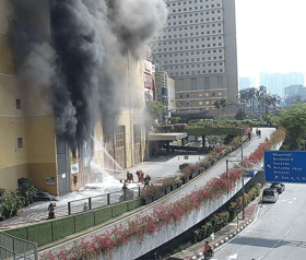 TNB, Fire dept probing cause of fire at Mid Valley Megamall