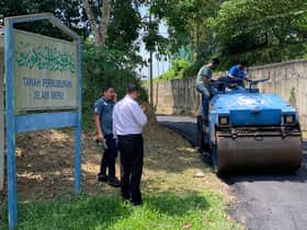 DUN Meru salur RM300,000, turap jalan di enam kawasan