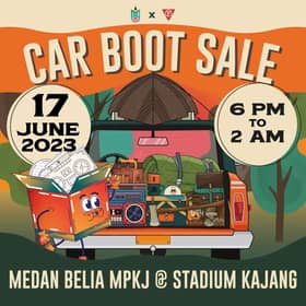 Lebih 30 peniaga sertai jualan but kereta di Stadium Kajang