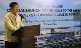 Penang CM to meet governor tomorrow for consent to dissolve state assembly