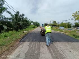 Infrasel turap jalan di Tanjong Karang selepas 24 jam terima aduan