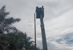 13 lampu LED dipasang sekitar DUN Morib untuk kemudahan penduduk