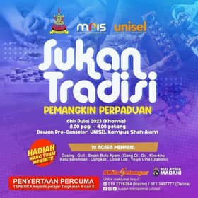 Pelajar tingkatan 4, 5 dipelawa sertai sukan tradisional Unisel