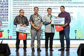 MBPJ channels RM396,000 to 132 groups for security programmes