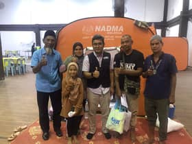 MBI santuni enam keluarga mangsa kebakaran di Shah Alam