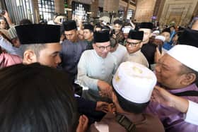 PM tunai solat sunat Aidiladha di Masjid Putra