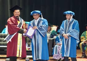 MB officiates STDC convocation as over 300 students receive certs, diplomas