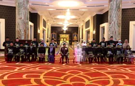 Agong presents instrument of appointment to 16 judges