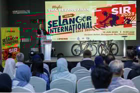 MB antara peserta lumba basikal kategori kenamaan, sejauh 35km