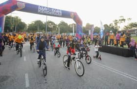 Lebih 2,000 meriahkan Shah Alam Hari Tanpa Kenderaan