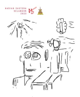 Kebaya ini ungu, langit itu biru