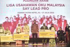 Cacat fizikal bukan halangan Ikon Usahawan OKU cipta kejayaan