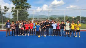 Manfaat dana Selangor Penyayang RM50,000, gelanggang futsal siap dibaiki