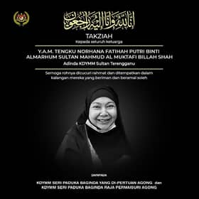 King, Queen convey condolences over demise of Terengganu Sultan's sister