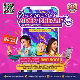 Sertai pertandingan video basmi Aedes, peluang menangi hadiah RM1,500