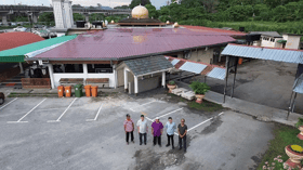 Lebih RM74,000 diperuntuk ganti bumbung Masjid Nurul Iman