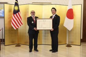 King, Queen congratulate former foreign ministry sec-gen Rastam