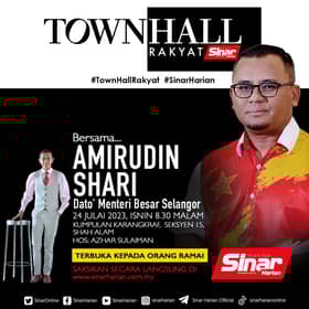 Peluang orang ramai bertanya soalan kepada MB di Karangkraf malam ini