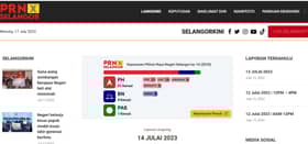 Ikuti perkembangan terkini 56 calon DUN di portal PRN Selangor