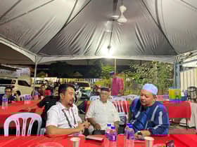 Suami pesakit barah terharu dikunjungi calon HARAPAN DUN Pelabuhan Klang