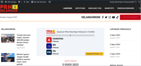 Ikuti perkembangan terkini 56 calon DUN di portal PRN Selangor