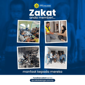 LZS agih RM480 juta untuk asnaf, fakir, zakat beri manfaat besar