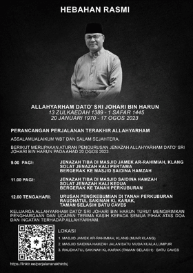 Jenazah Adun Pelangai dikebumikan hari ini di Tanah Perkuburan Islam Raudhatul Sakinah