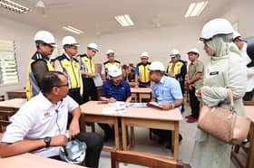 Improvement work on dilapidated school completed in three months