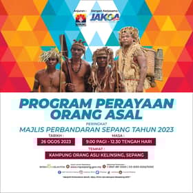 MPSepang anjur Perayaan Orang Asal di Kampung Orang Asli Kelinsing 