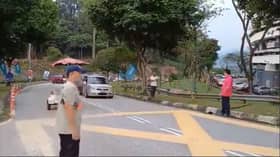 Kawal lalu lintas, tugas hari pertama Kamri di DUN Bukit Antarabangsa