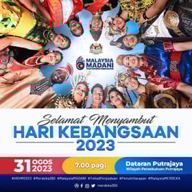 Sambutan Hari Kebangsaan 2023 terjemah konsep Malaysia Madani