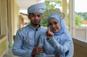 State polls: Couples prove wedding no hindrance to voting