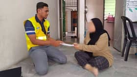 LZS bantu wanita sarat mengandung lima bulan ditinggal suami