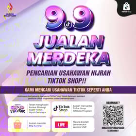 Jana pendapatan, usahawan HIJRAH dipelawa sertai jualan TikTok