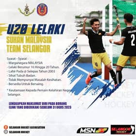 Persediaan SUKMA 2024, pasukan hoki Selangor cari bakat baharu