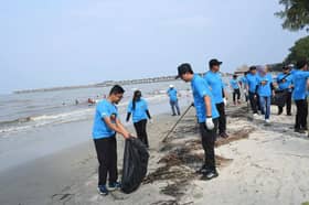 Over 500kg of waste collected from Pantai Bagan Lalang