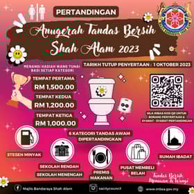 MBSA anjur pertandingan tandas bersih, tawar hadiah terkumpul RM22,200