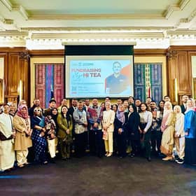 Tengku Amir hosts high tea in UK for SAY prog