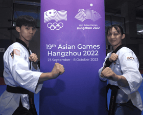 Atlet taekwando kecewa dinafi pingat pertama negara di Sukan Asia