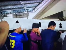 Jenazah enam beranak dikebumikan dalam satu liang lahad