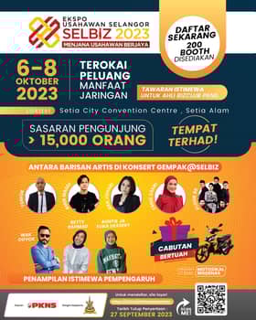 MB pelawa sertai ekspo usahawan 6 Oktober, peluang majukan perniagaan