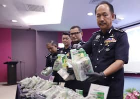 Sabah police seize over 50kg of drugs worth RM3 mln